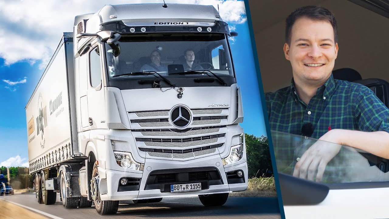 Meine erste LKW-Fahrstunde! Projekt LKW-Führerschein 1/2