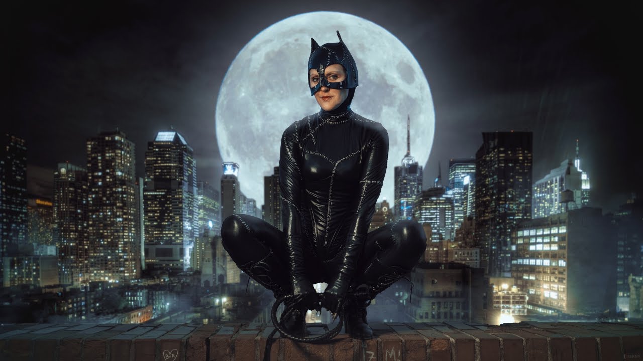 My First Cosplay : Michelle Pfeiffer Catwoman #cosplay #catwoman #costumemaking