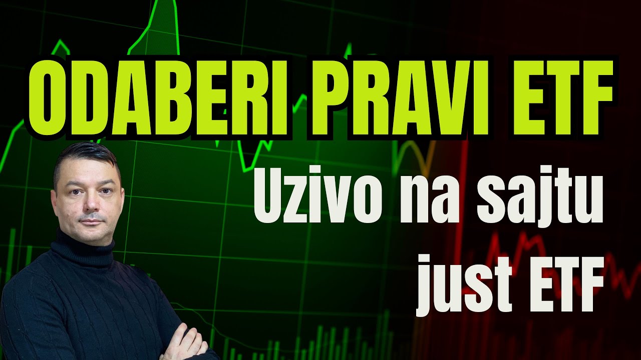 Za početnike na berzi - ovako odaberi ETF koji donosi USPEH 🚀