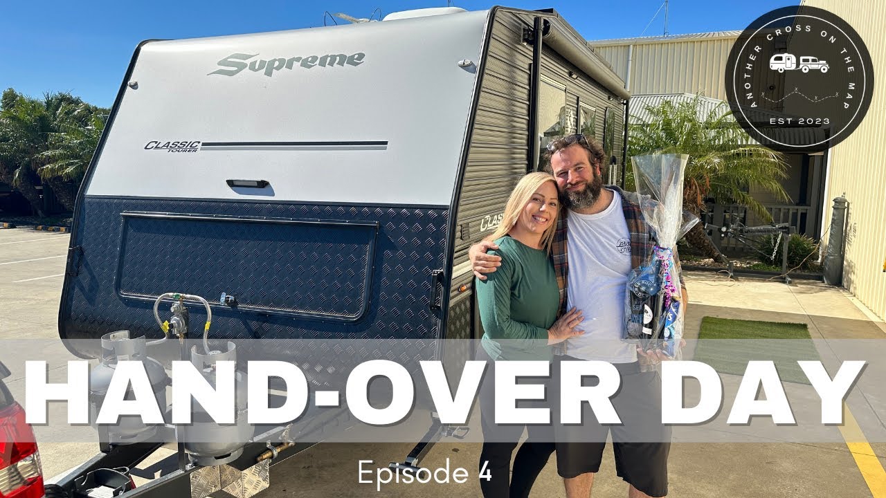 Caravan Handover Adventure: Picking Up Our Dream Home on Wheels | Another Cross on the Map