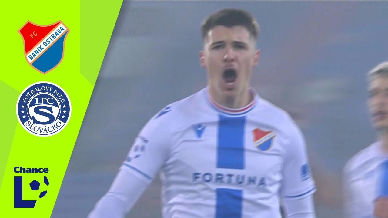 Chance Liga Highlights: FC Baník Ostrava vs. 1.FC Slovácko 3:1 (19. kolo)