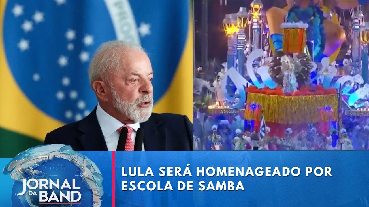 Oposição quer impedir homenagem a Lula na Sapucaí | Jornal da Band