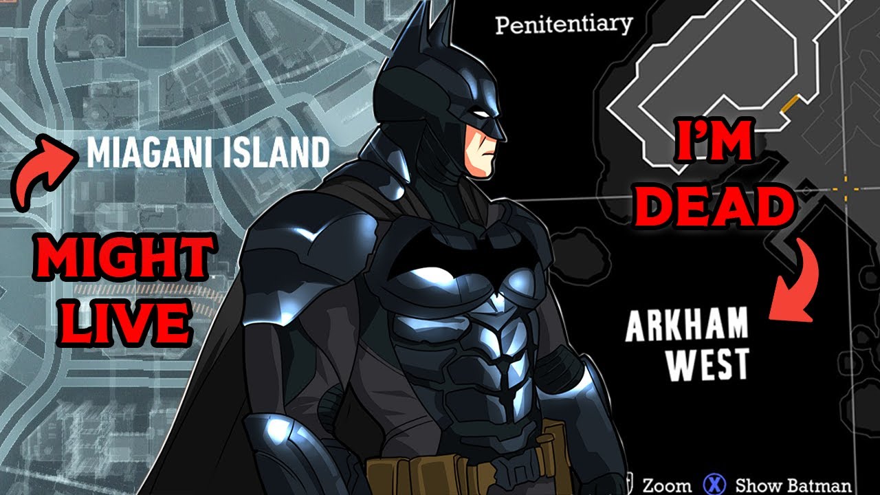 Какие районы в играх Arkham Games самые ОПАСНЫЕ?