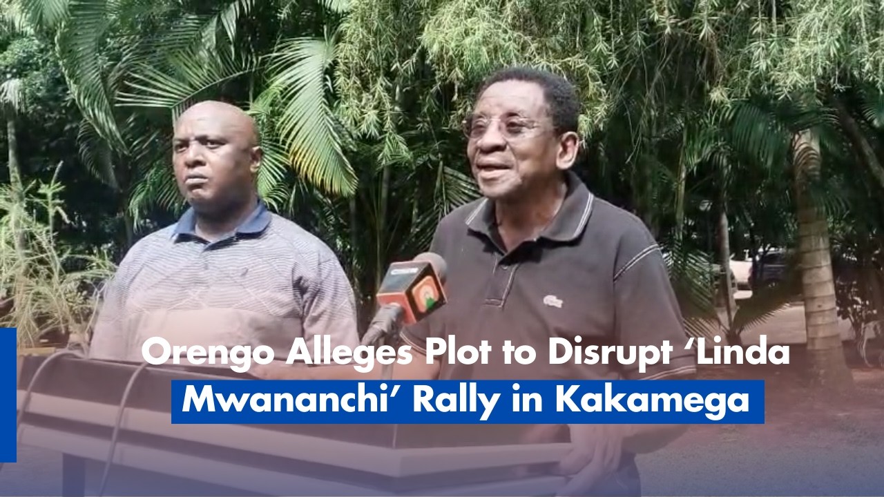 Orengo Alleges Plot to Disrupt ‘Linda Mwananchi’ Rally in Kakamega