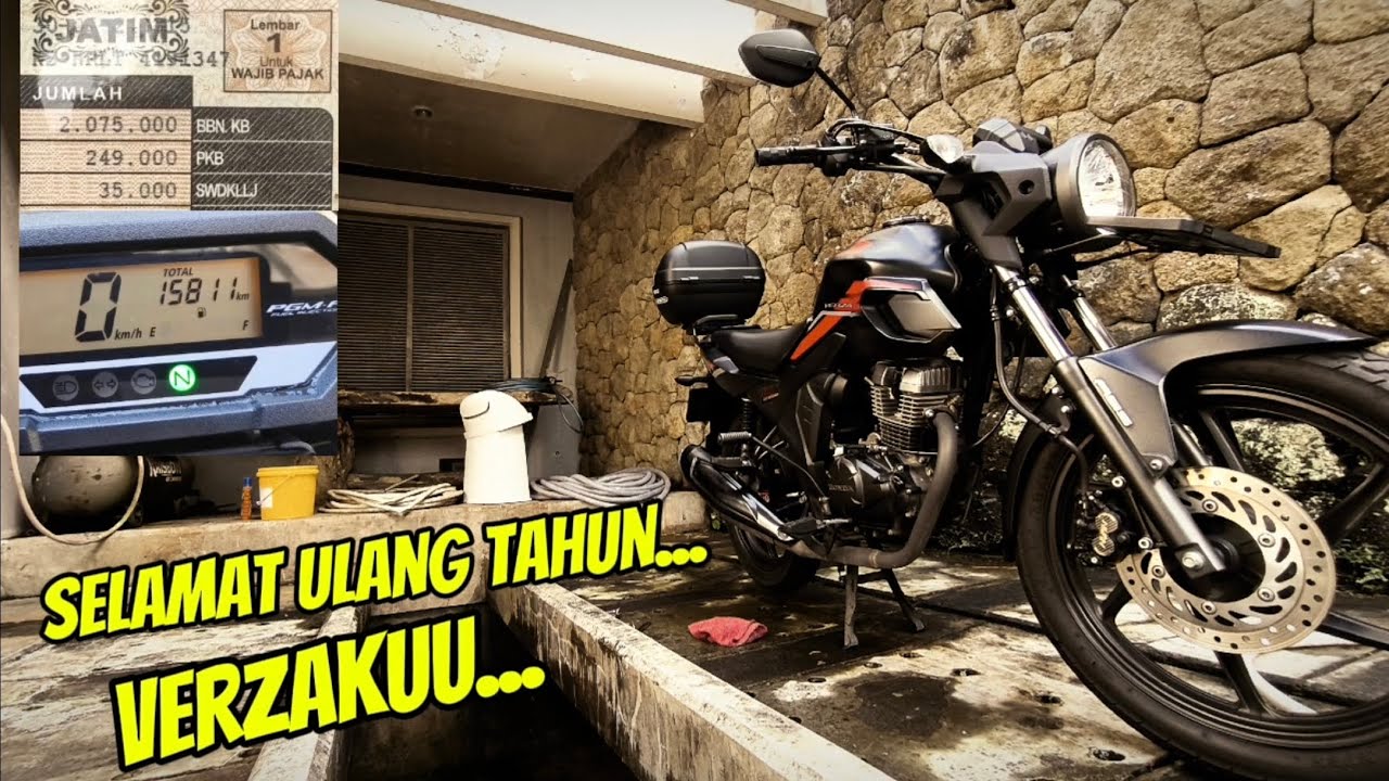 Setahun / 15.000 KM bersama HONDA CB 150 Verza
