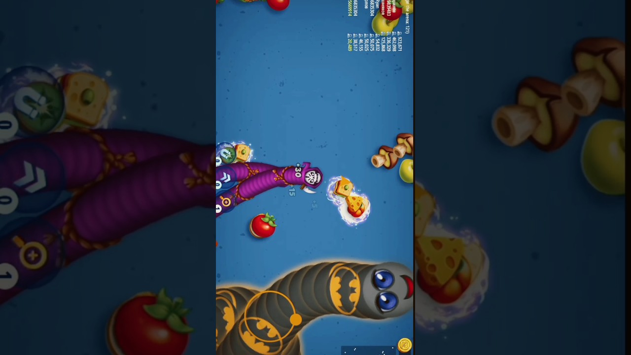 Ninja trick worms killing 😱😱😱#8 #shorts
