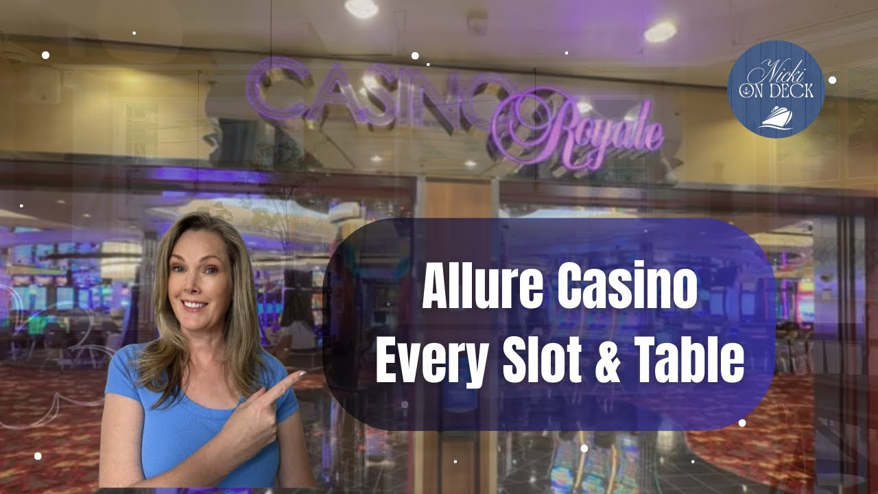 🎰 Allure of the Seas Casino Walkthrough | Slots, Tables & Casino Tips 🎰