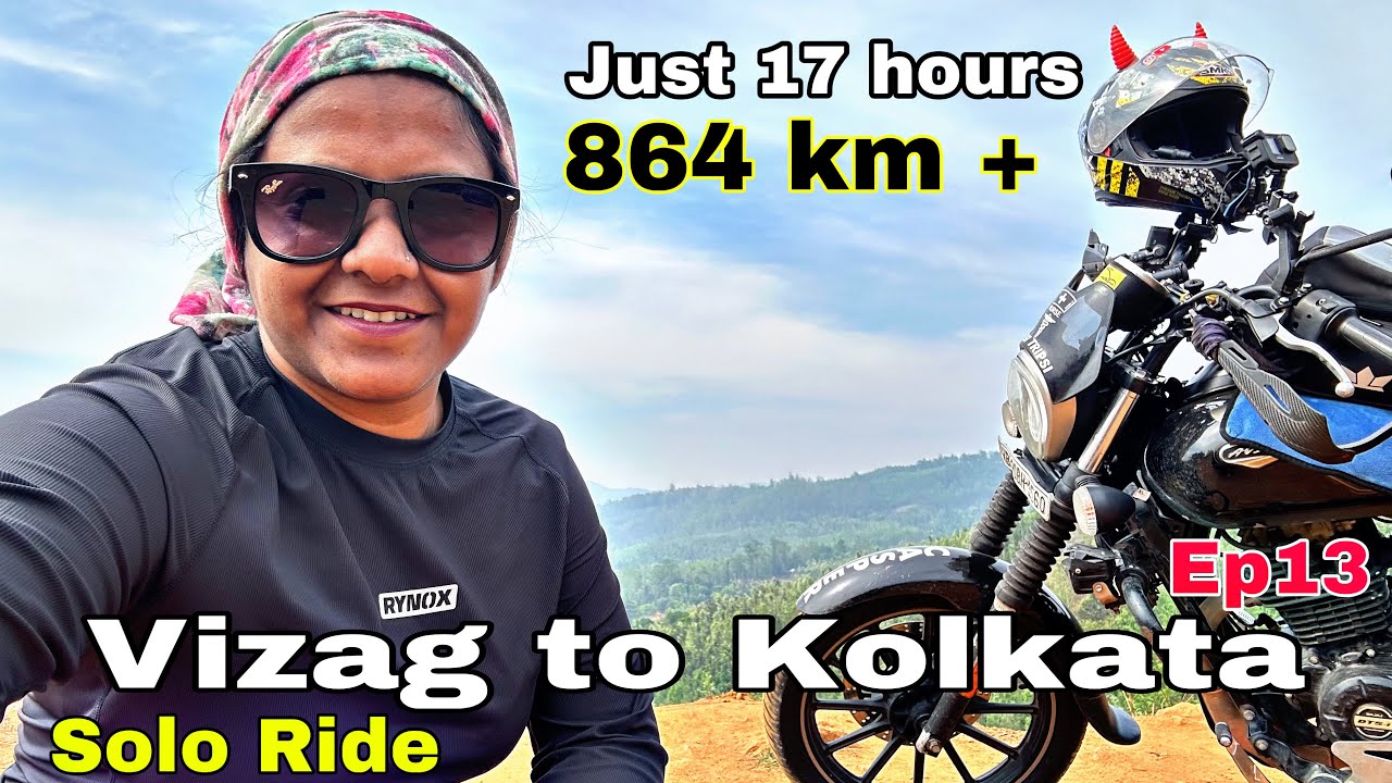 1⃣3⃣Vizag To Kolkata 864km+ Finally Kolkata To Kannyakumari Solo Bike Trip End, Return Back To Home