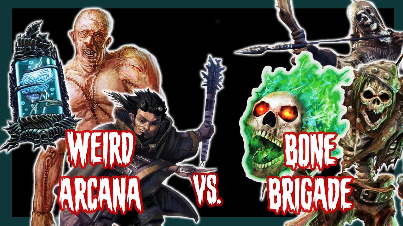 Monster Melee SPOOKTACULAR 💀 Weird Arcana vs. Bone Brigade