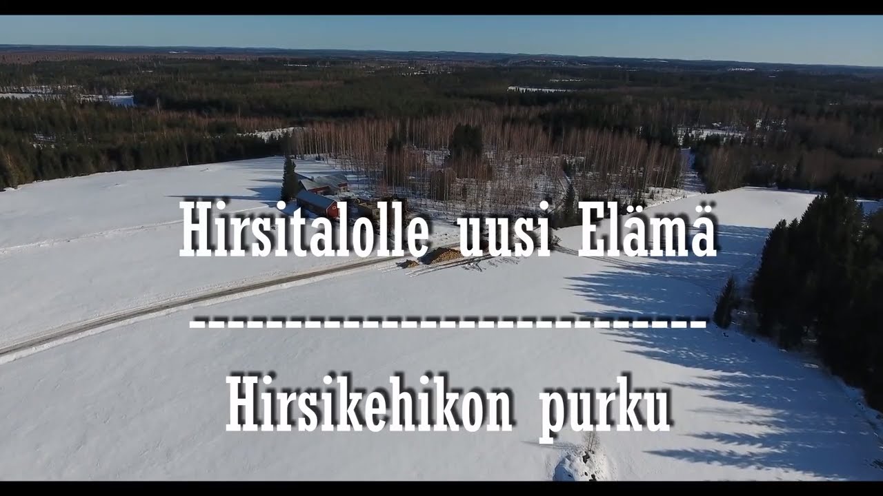 Hirsikehikon purku - Hirsitalolle uusi elämä ep 6