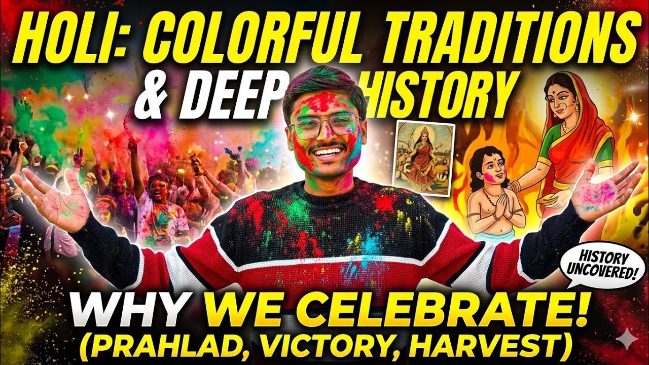 History Behind Holi Celebration.#2026 #holyspirit #viral 