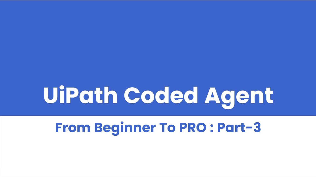 3. Deploy Your First UiPath Coded Agent to Orchestrator and Execute It