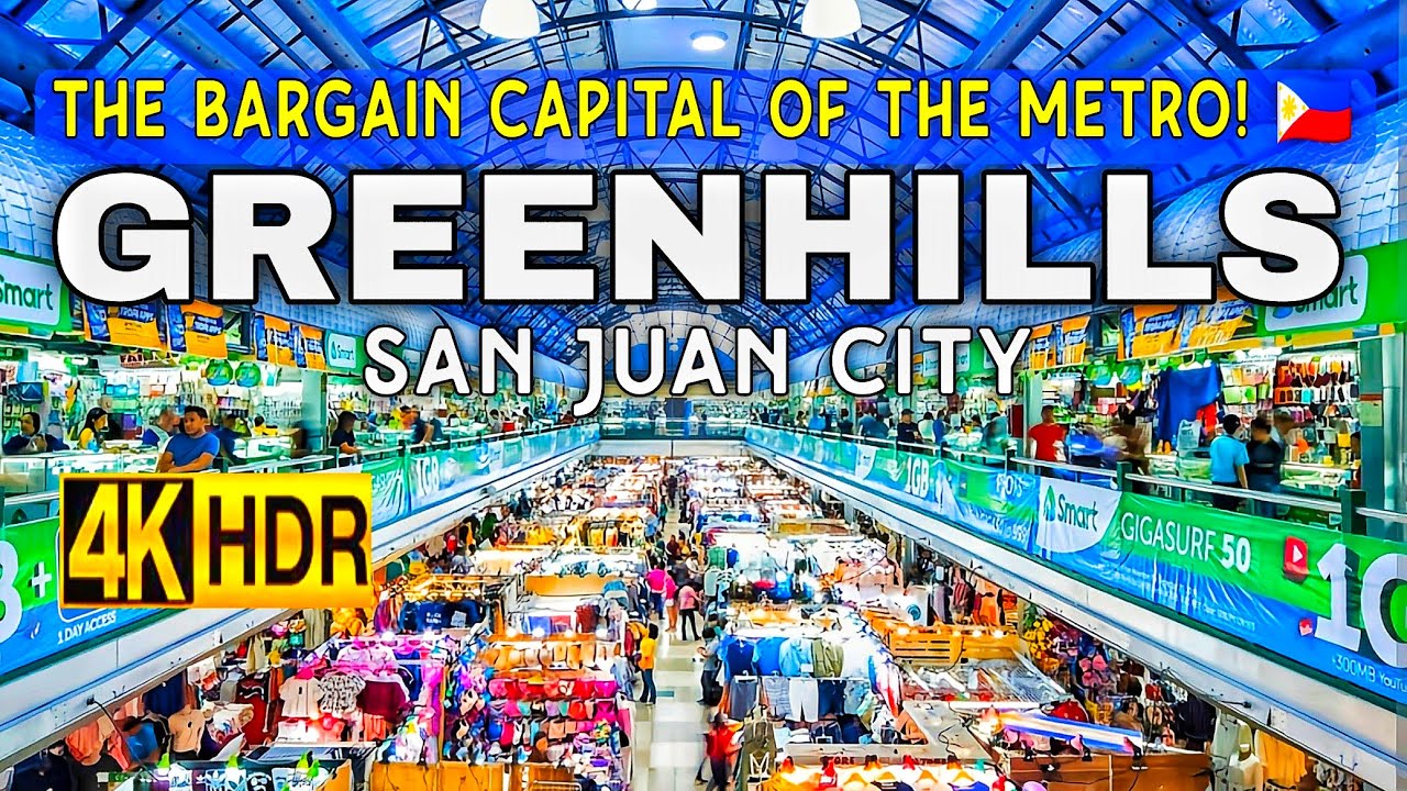 GREENHILLS WALKING TOUR 2025 | The Bargain Capital Of Metro Manila | San Juan City | Philippines 🇵🇭 