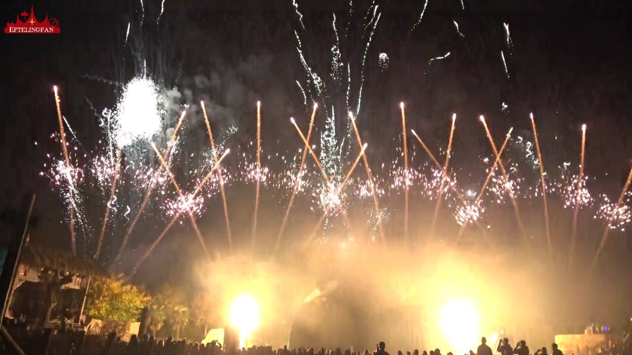 Halloween nights vuurwerk eindshow @ Toverland 2022