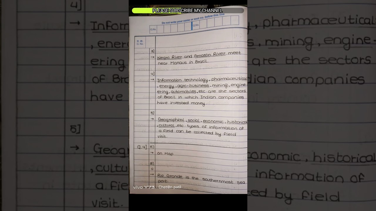 Geography paper presentation || SSC Board exam 2023 || #boardprep #10th #boards #topper
