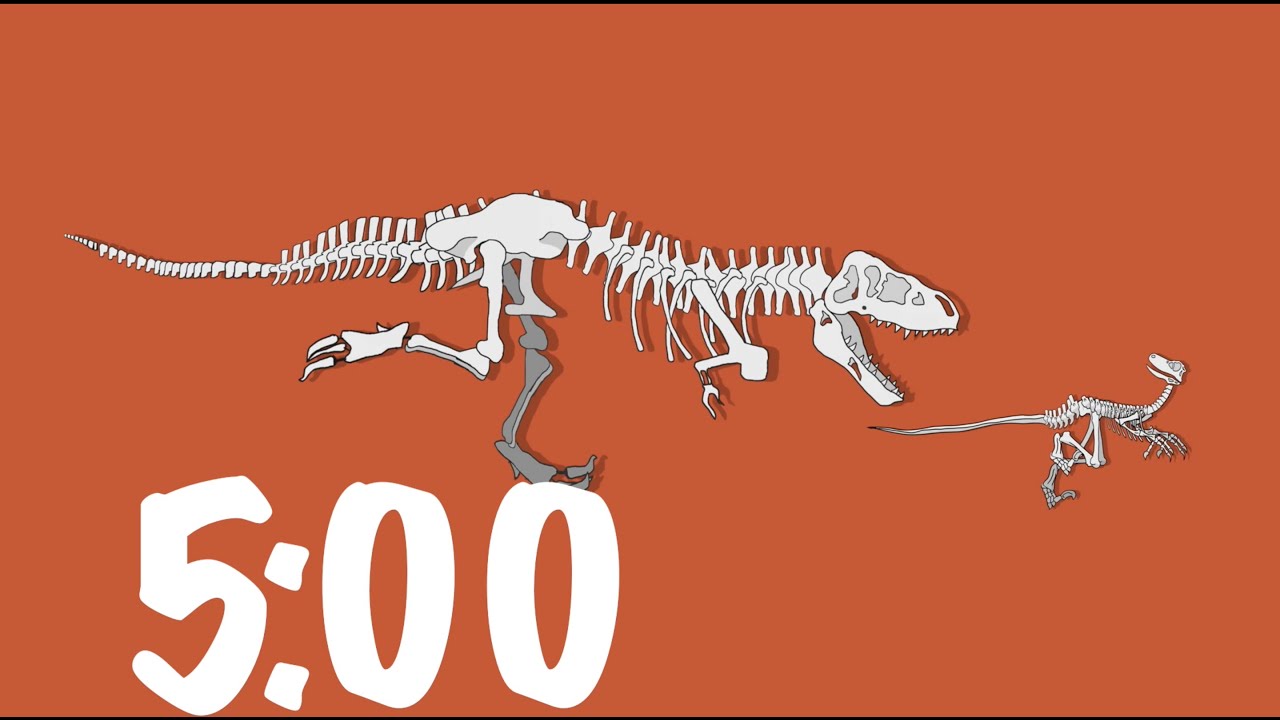5 Minute Dinosaur Timer