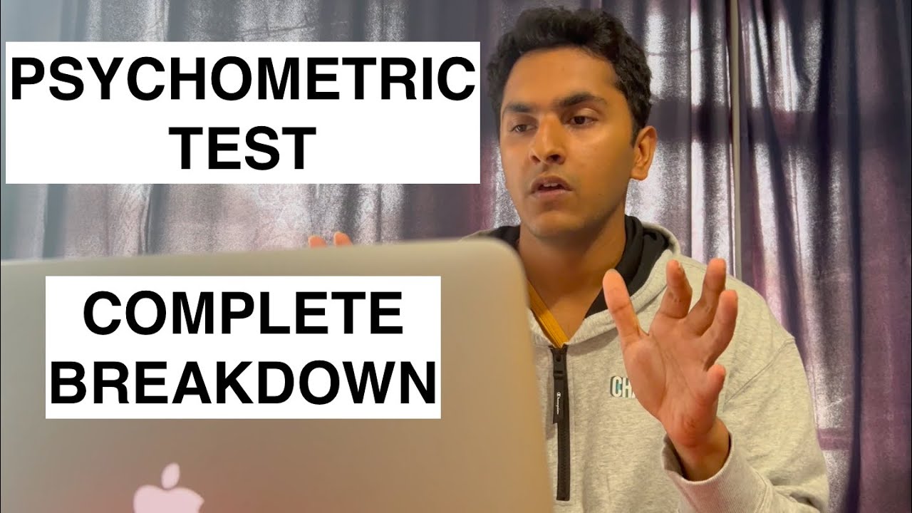 PREPARING FOR BOND UNIVERSITY'S PSYCHOMETRIC TEST (with EXAMPLES)