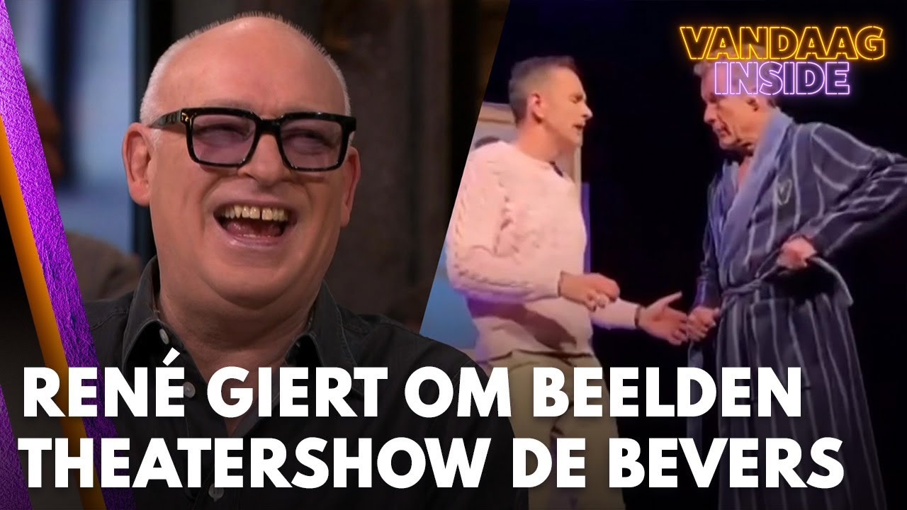 Ren&eacute; van der Gijp giert om beelden van theatershow De Bevers: 'Wat is dit nou?!' | VANDAAG INSIDE