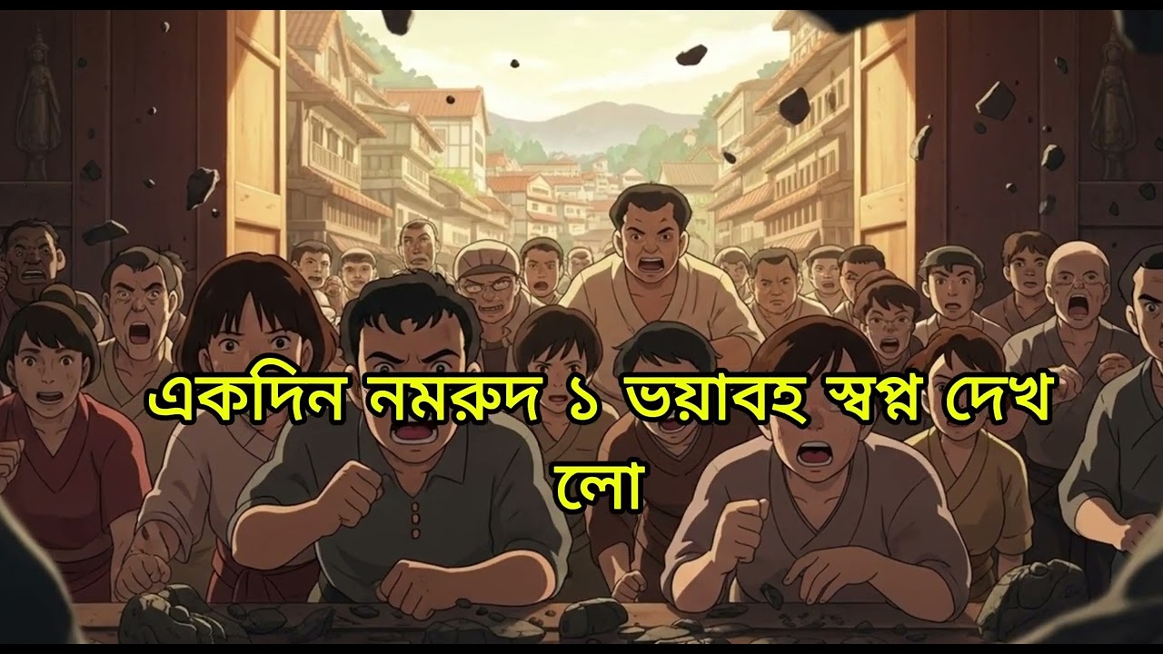 নমরূদের অহংকার ও পতন | নবী ইবরাহিম (আ.) ও নমরূদ এর ঐতিহাসিক ঘটনা | Islamic Story Bangla