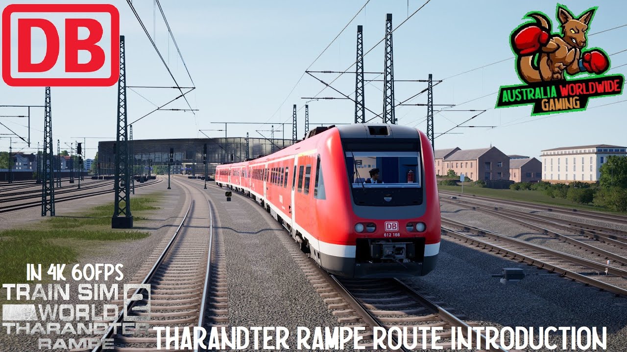 Tharandter Rampe Dresden - Chemnitz Route introduction Train Sim World 2 IN 4K 60FPS