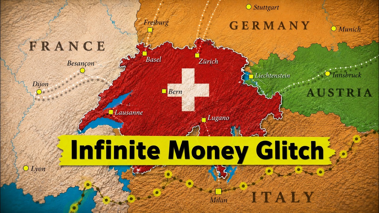 How did Switzerland go from Poor to Infinite Money? (With no oil & no gold)