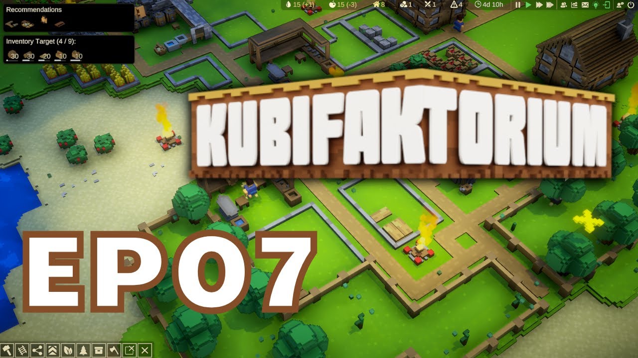 Let's Play Kubifaktorium EP07 - Electric power and air transportation.