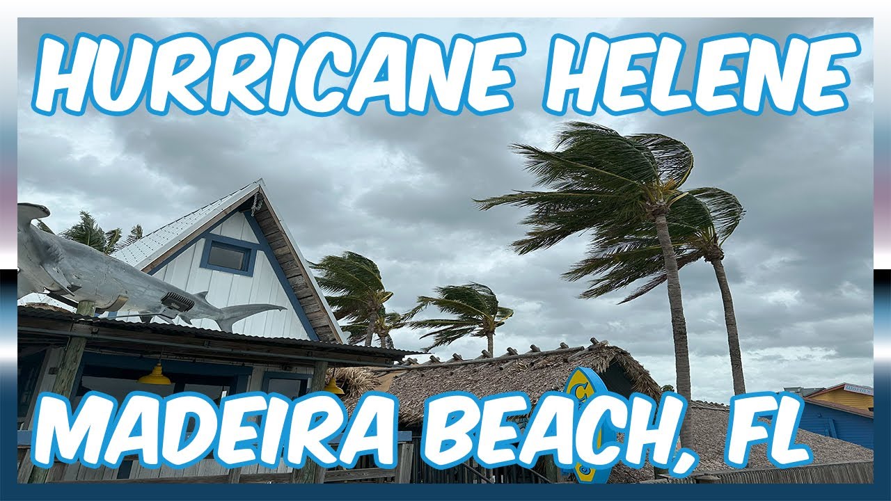 Hurricane Helene in Madeira Beach: A Close Look at the Storm's Impact!