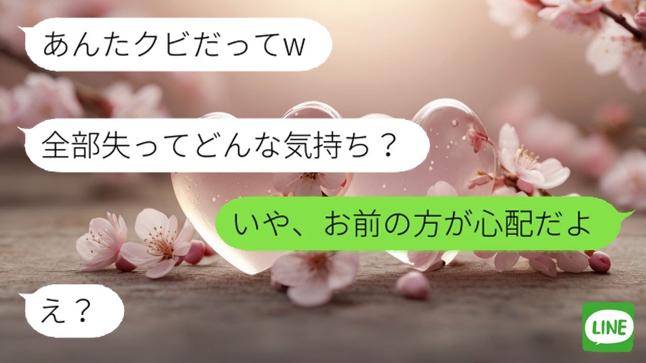 【LINE】社長と浮気して旦那をクビにした嫁→夫が呼んだ“ある組織”による復讐が衝撃www