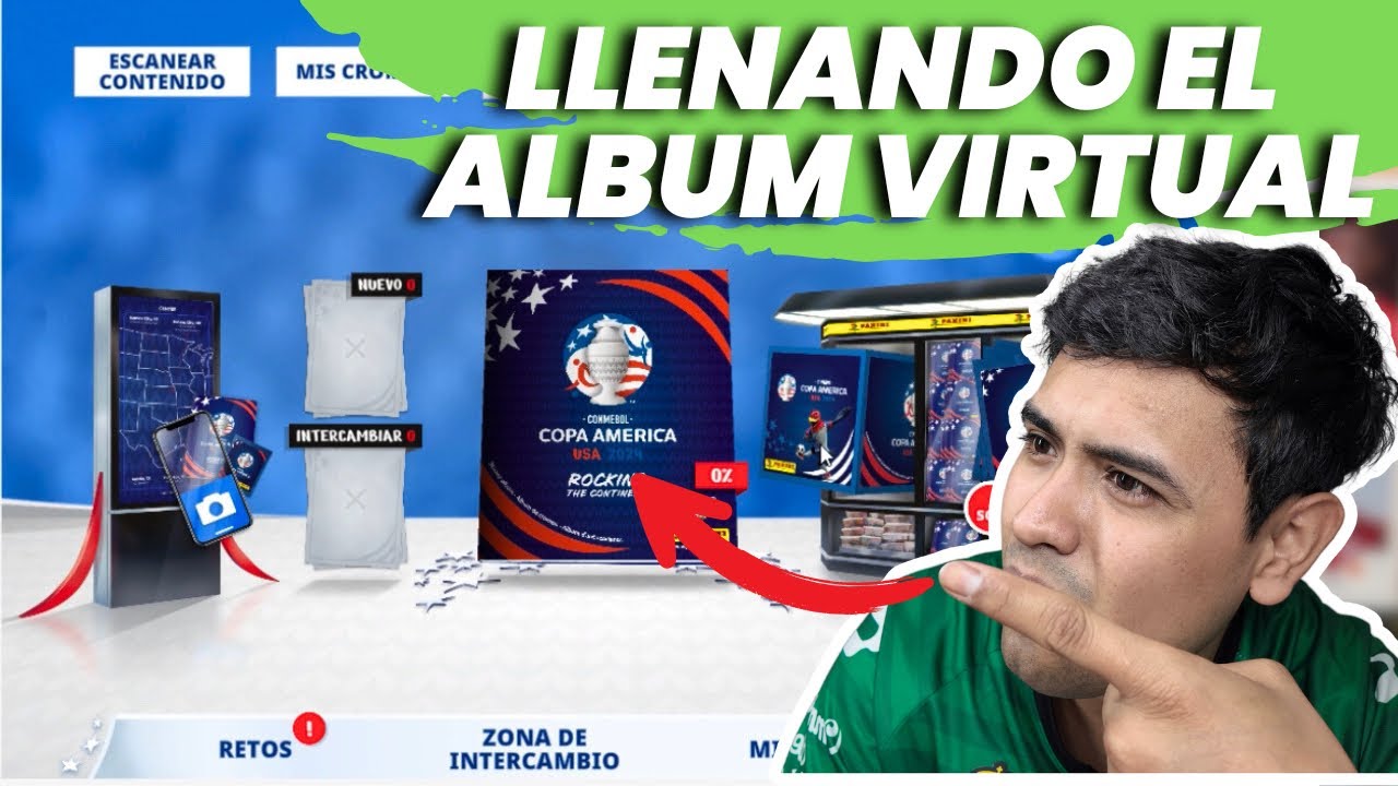 ¡LLENANDO EL ÁLBUM VIRTUAL DE COPA AMÉRICA 2024! PARTE 1