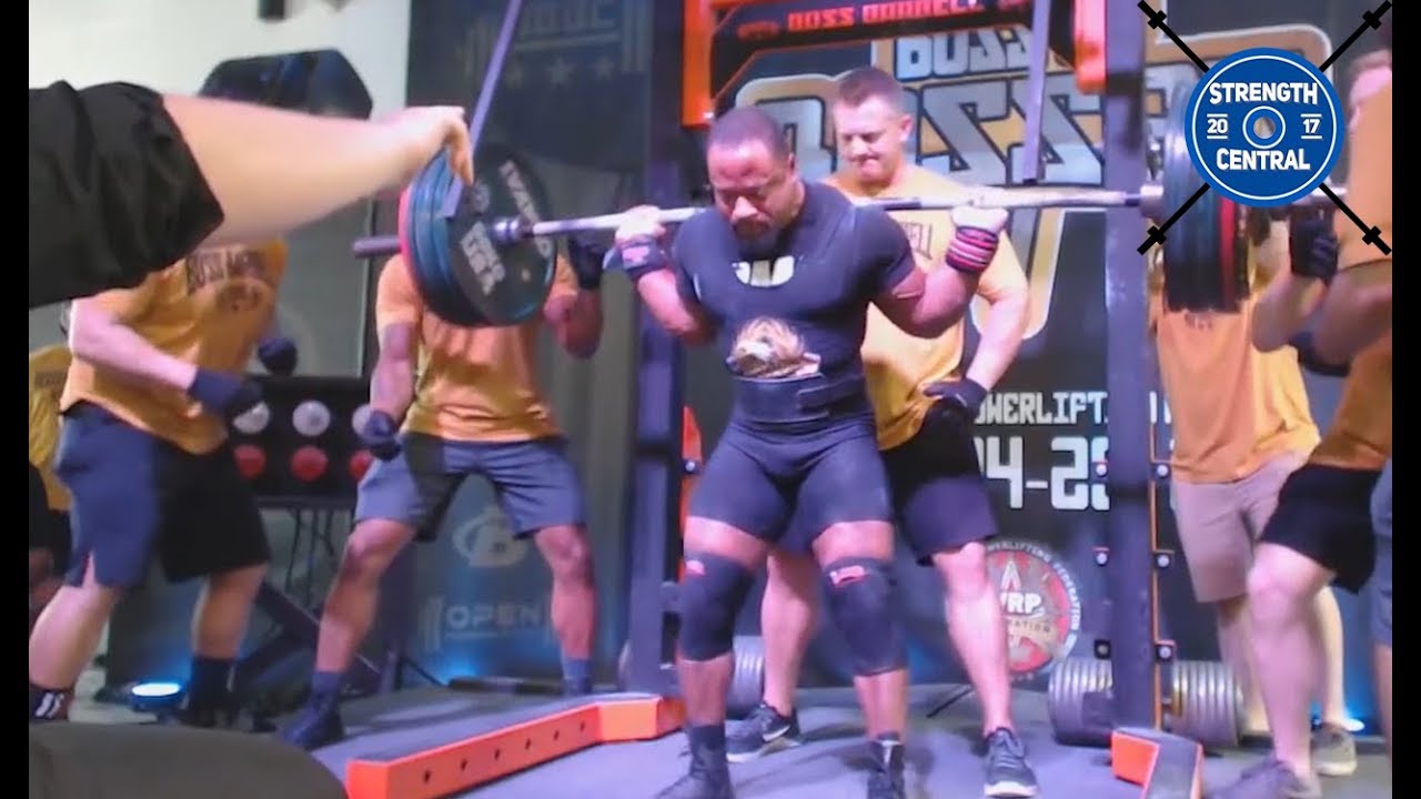 Maliek Derstine - 3rd Place Raw - 827.5 kg/1824.3 lbs Total - Boss Of Bosses 5