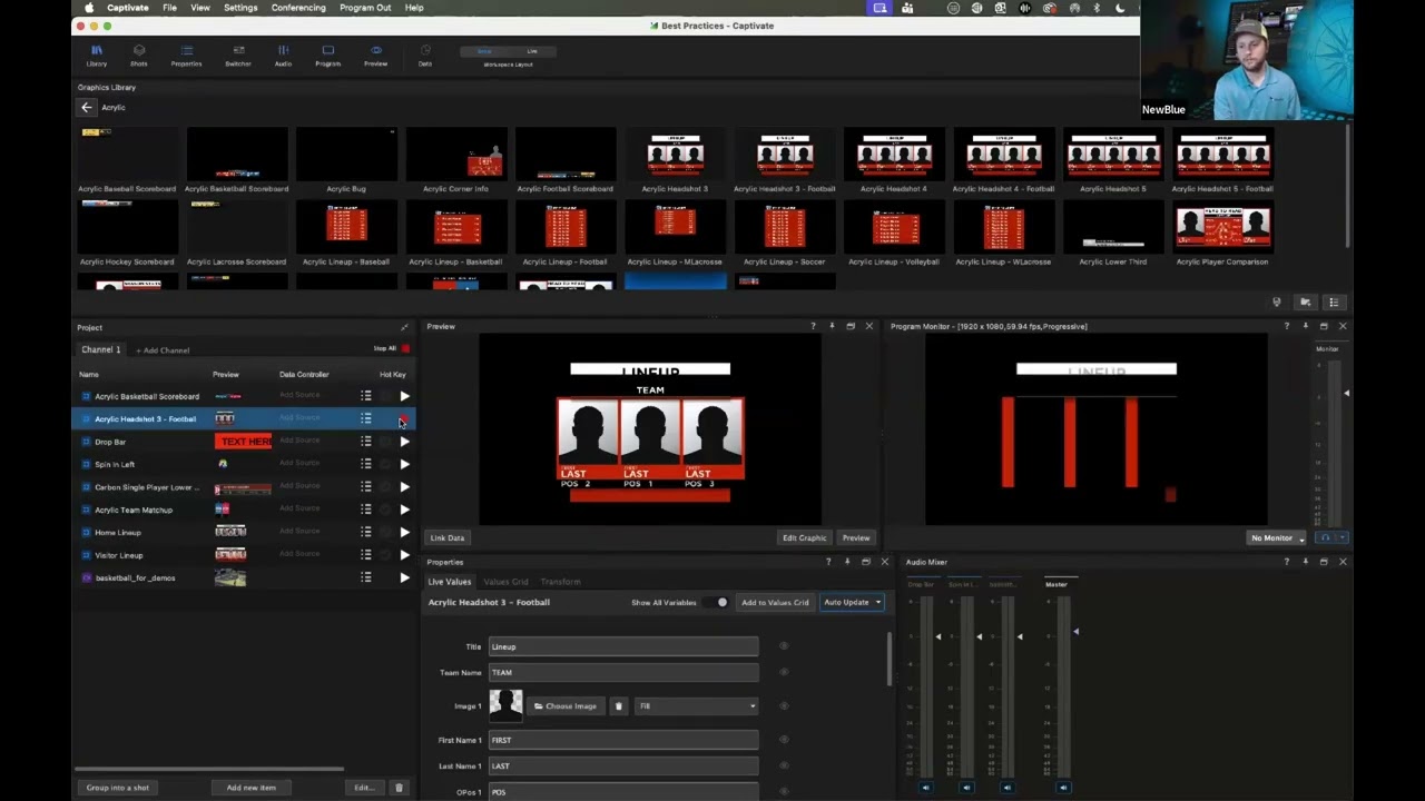 Best Practices for Live Graphics Production | Discover Captivate Webinar