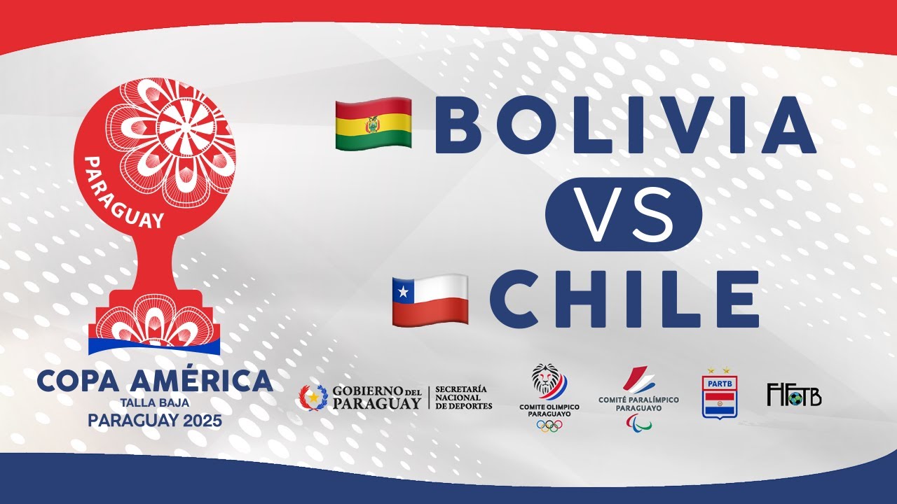 Copa América Talla Baja Paraguay 2025 – EN VIVO desde el Arena COP | Bolivia vs Chile