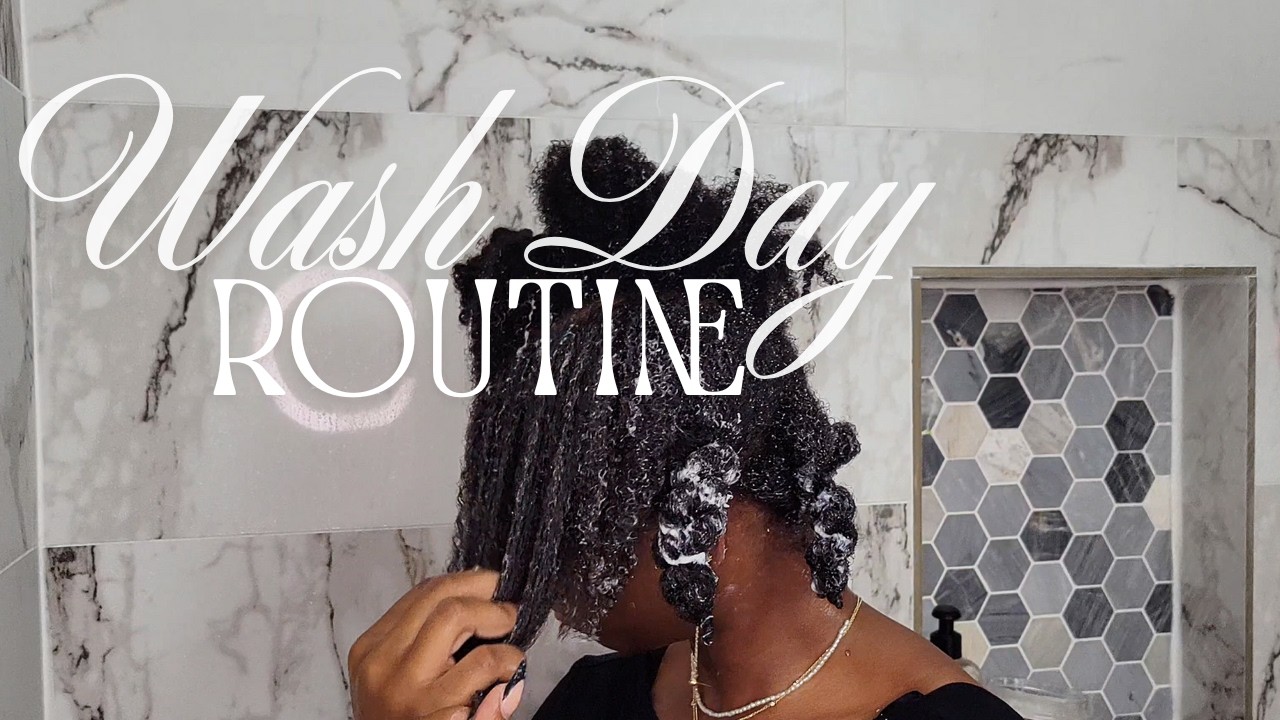 Wash Day Routine for Natural Hair