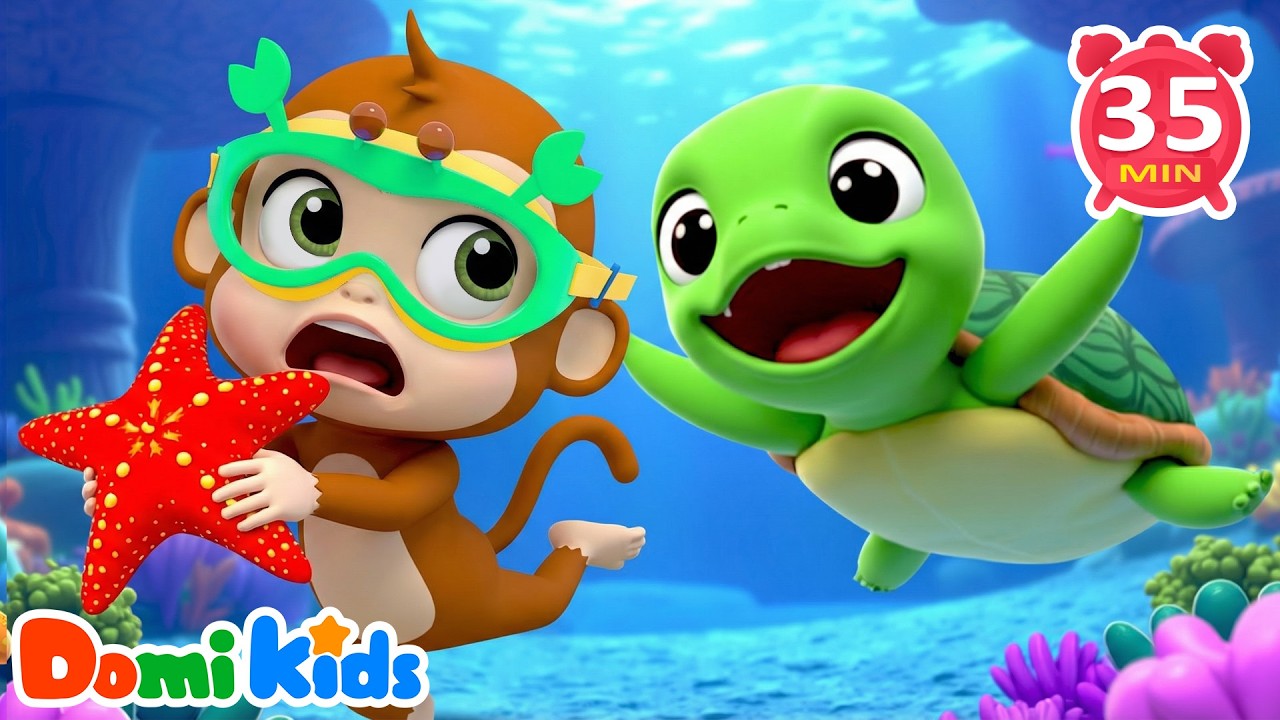 Dive into the Ocean & Meet the Animal Friends | Animal Songs & Nursery Rhymes | Animal Party