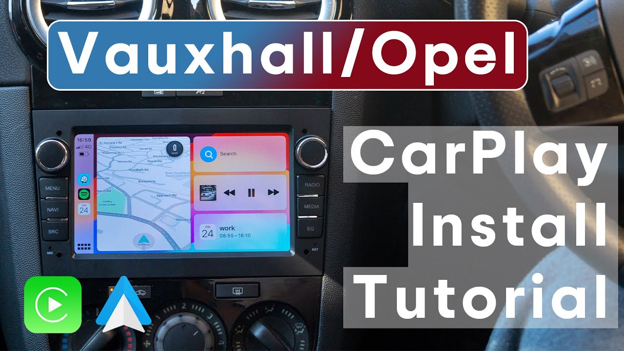 Vauxhall/Opel CarPlay Radio Installation Tutorial | Carsmetics