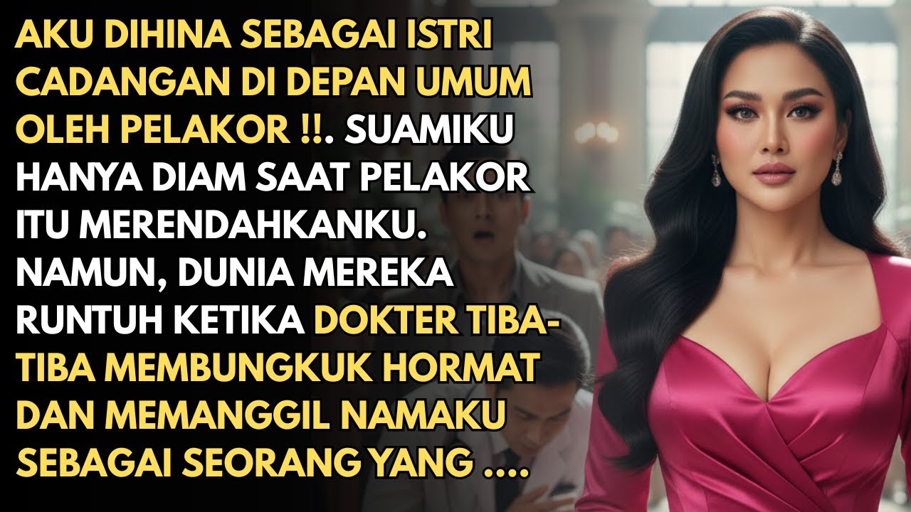 “KAMU CUMA ISTRI CADANGAN !!” UCAP PELAKOR ITU DI RUMAH SAKIT, DIA SYOK SAAT DOKTER MENYEBUT NAMAKU