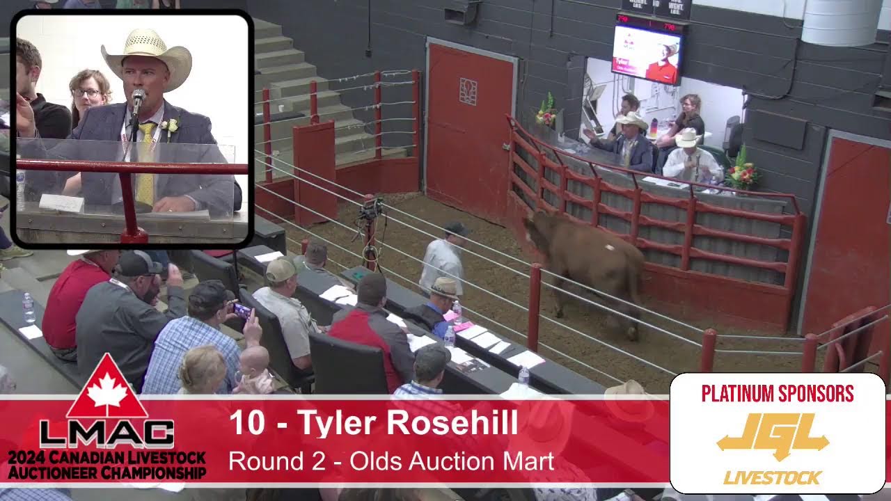 May 24 2024 - LMAC Auctioneering Championships Broadcast - OLEX, Waterloo, ON
