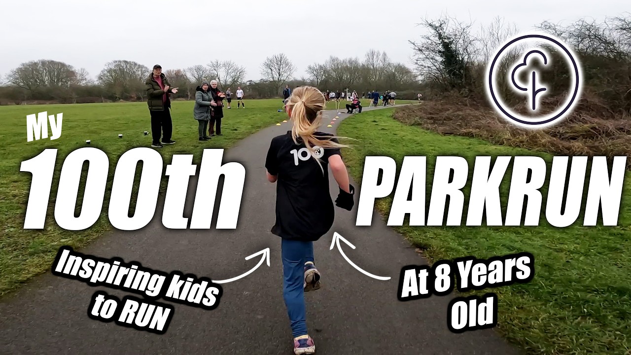 8 Year Old Isabelle Smashes Her 100th Parkrun! - Thats 500km