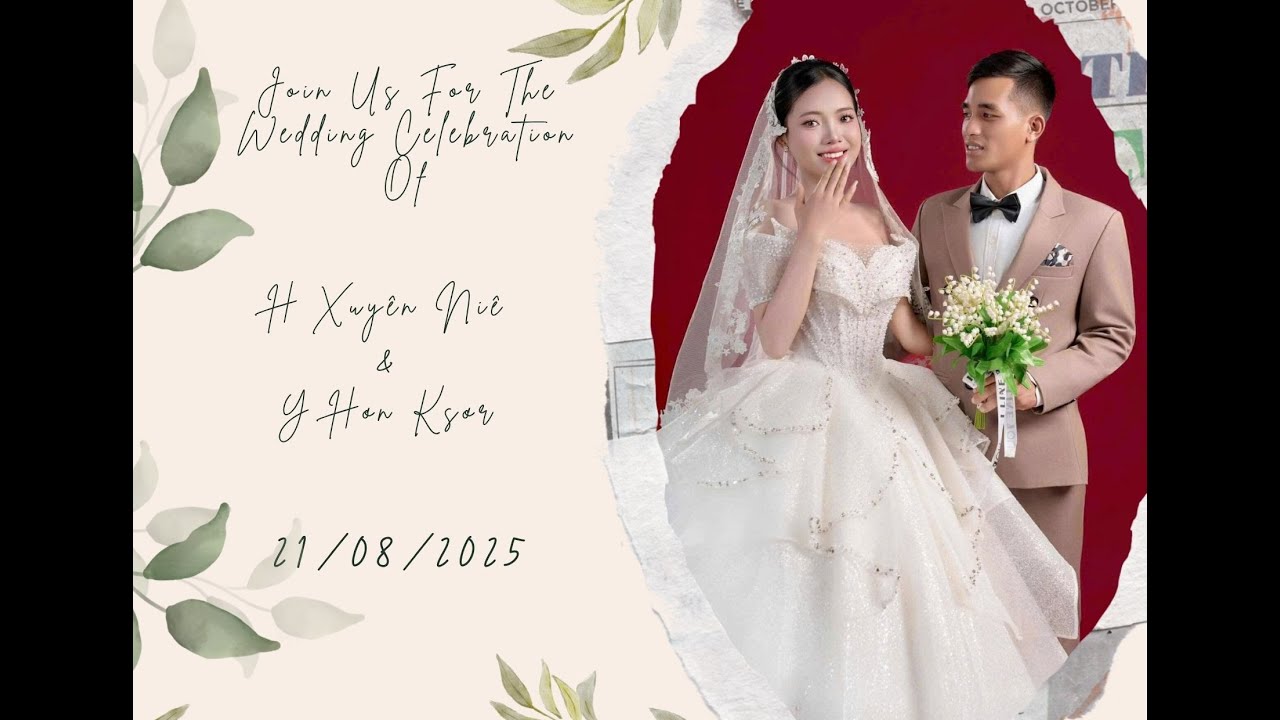 Lễ Vu Quy | H Xuyên Niê - Y Hơn Ksơr  | 21/08/2025
