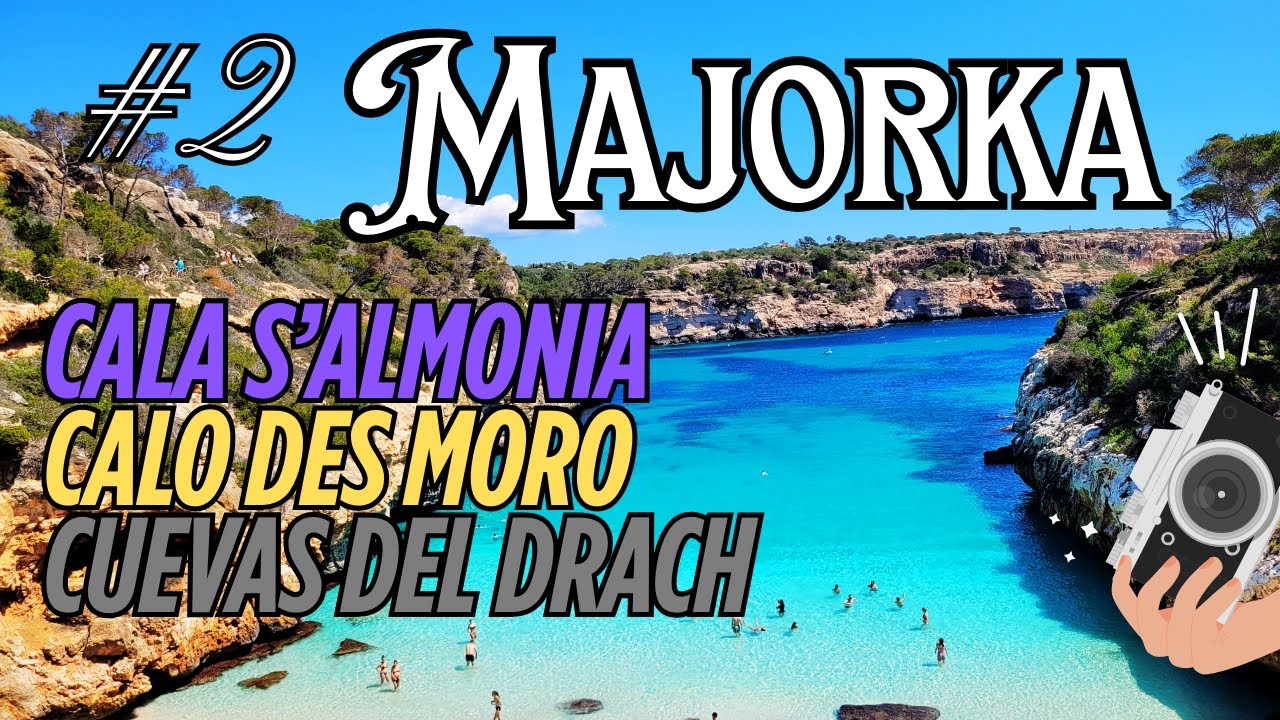 Majorka #2 Cala S'Almonia, Calo des Moro, Jaskinie smocze