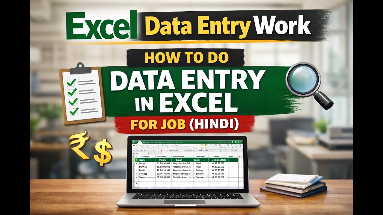 Excel Data Entry Master in 30 Days? Try This Instead