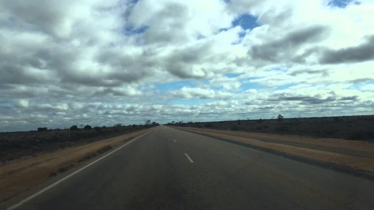 The 90 mile straight at the western end of the Australian Nullarbor Plain