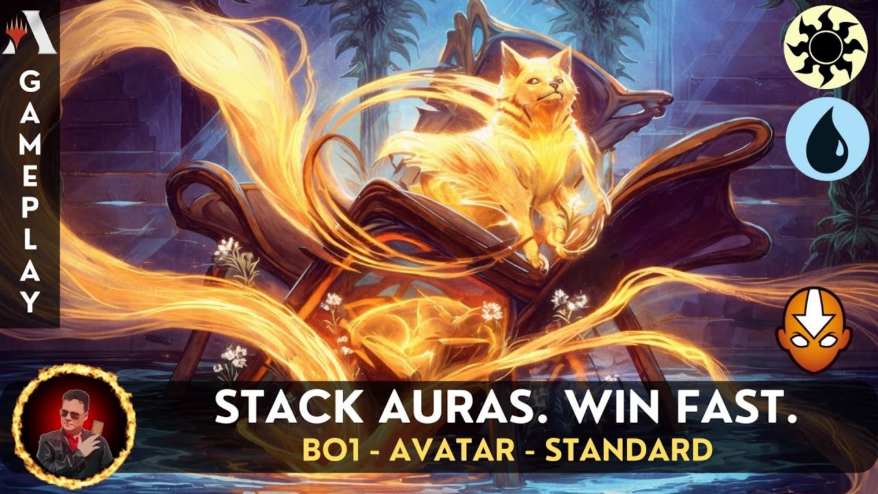 ☀️💧 THIS AZORIUS AURAS DECK ENDS GAMES FAST | MTG ARENA GAMEPLAY