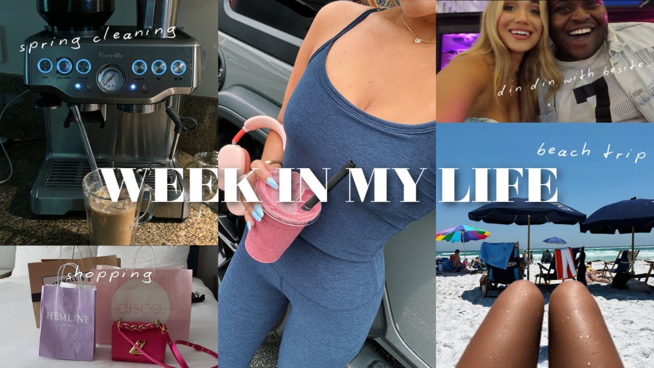 week in my life - spring cleaning, florida trip, errands