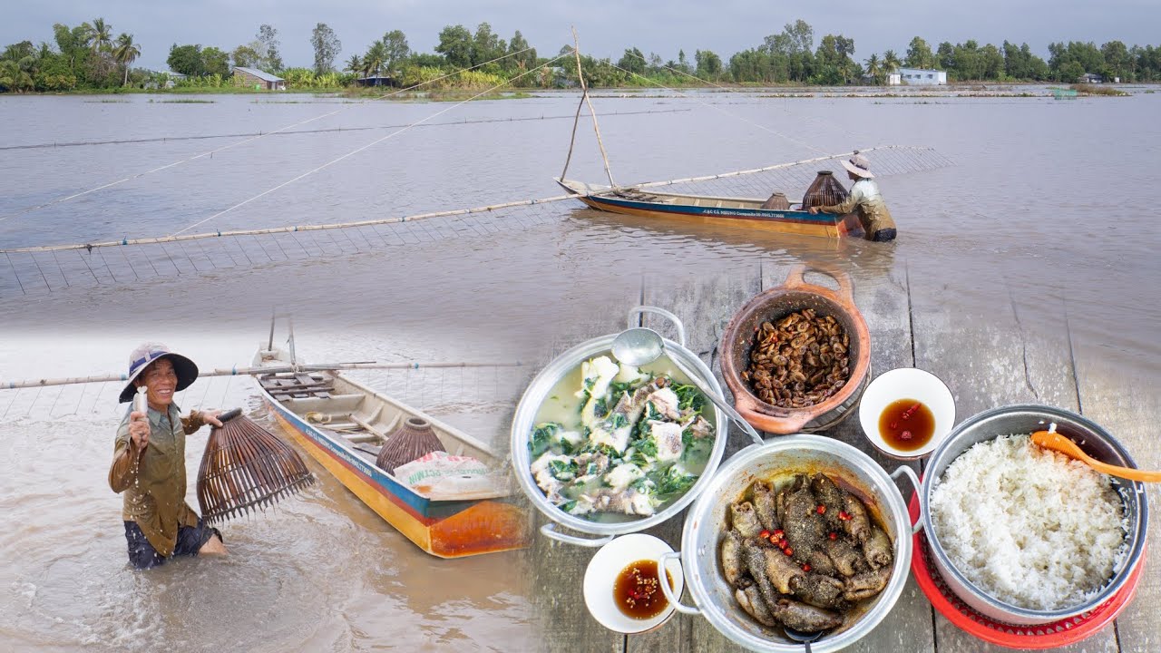 Đẩy Côn Bắt Cá, Lần Đầu Ăn Món Canh Khoai Từ Cuồi Ít Người Biết
