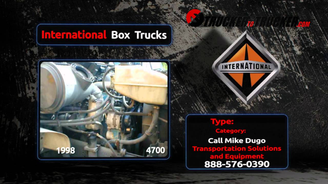 International Box Trucks - Buy International Box Trucks Online