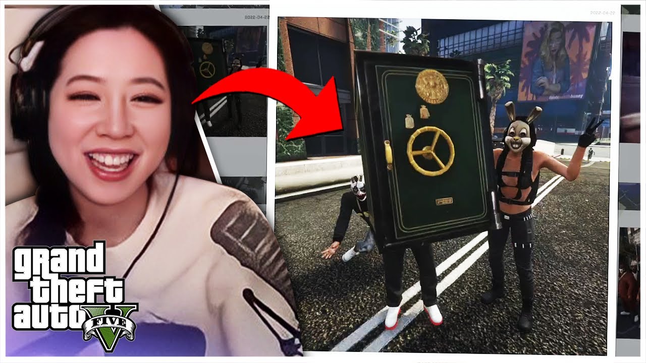 APRIL FOOZE DOES CRIME WITH CUBE GANG! ft. Valkyrae