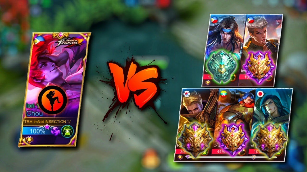 iNSECTiON GLOBAL CHOU VS 5 META HEROES (SUBSCRIBERS) | MLBB