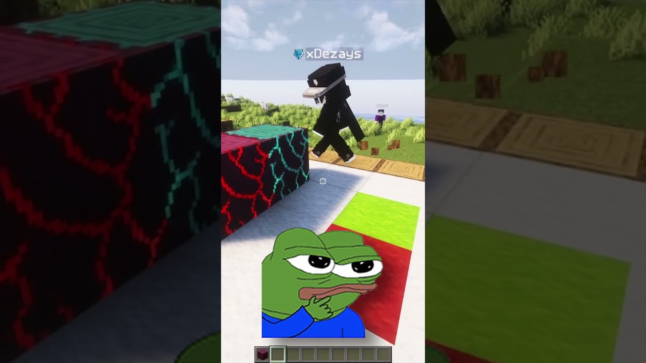 Zwei Dumme ein Gedanke in MINECRAFT! 😂🤔 (Mit @xDezays ) #minecraft #maikeagle  #challenge