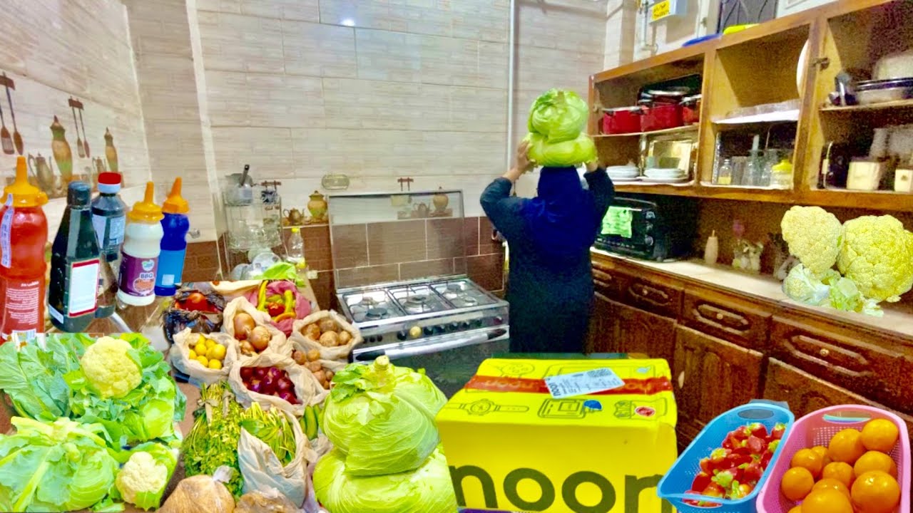 🌙اكبر مشتريات لرمضان فحياتى تجهيزاتى للبيت والمطبخ وهل بخيراته علينا 